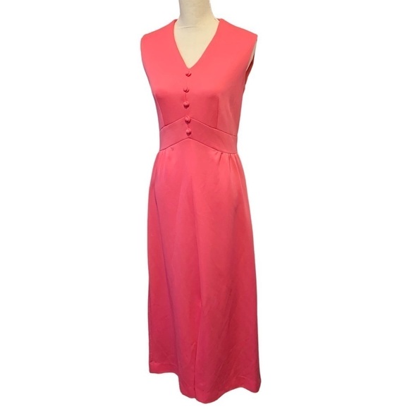 70s Vintage Hostess Dress - Picture 2 of 10